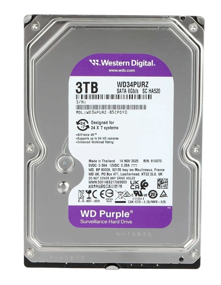 Disco duro interno WD - Western Digital de 3 TB