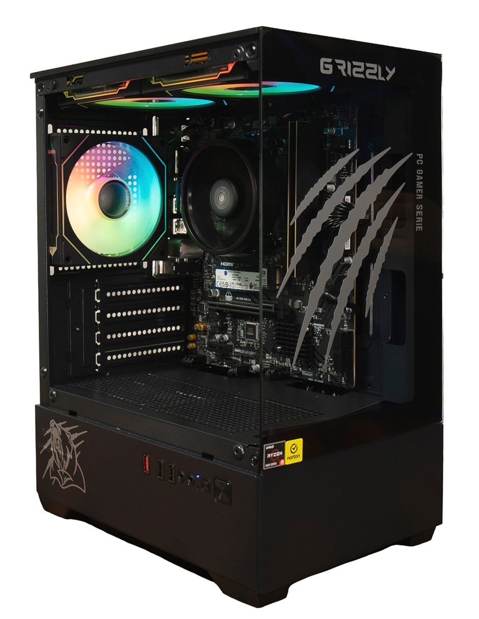 GRIZZLY Computadora gamer Grizzly PCG-AMD098 AMD ryzen 5 AMD Radeon Graphics 32 GB RAM 1 TB SSD
