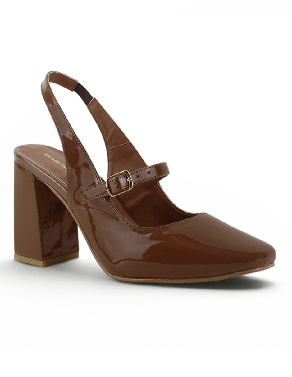 Zapatilla charol 2