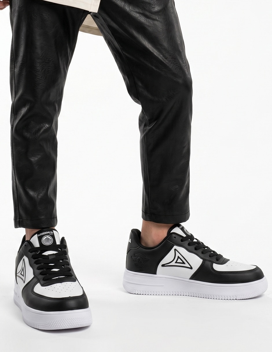 Tenis de piel kuali shoes pirma para hombre