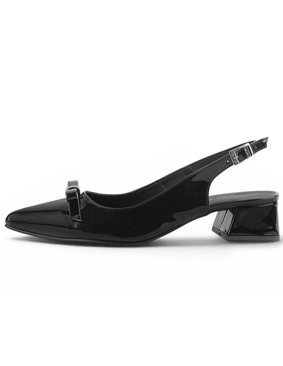 Zapatilla charol