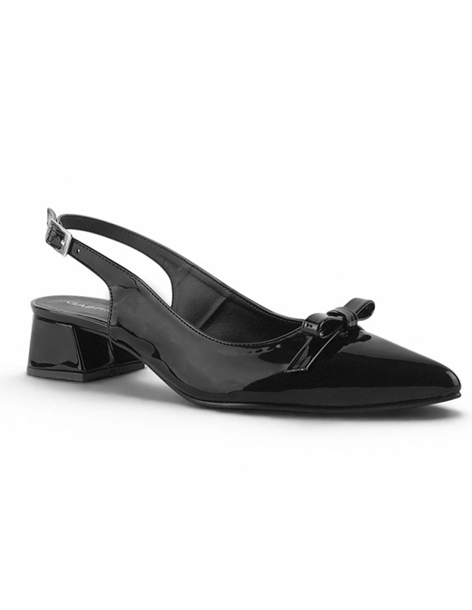 Zapatilla charol 2