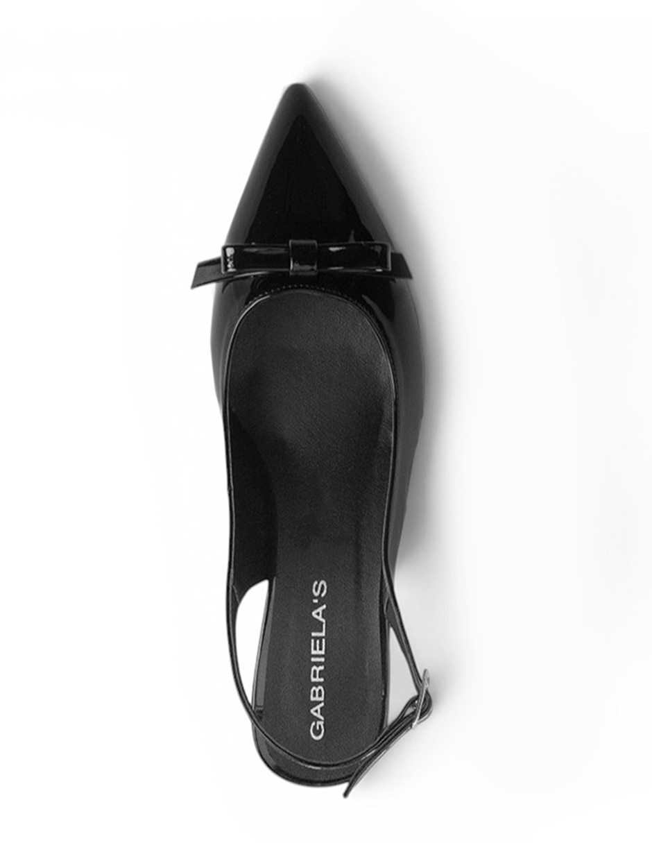 Zapatilla charol 5