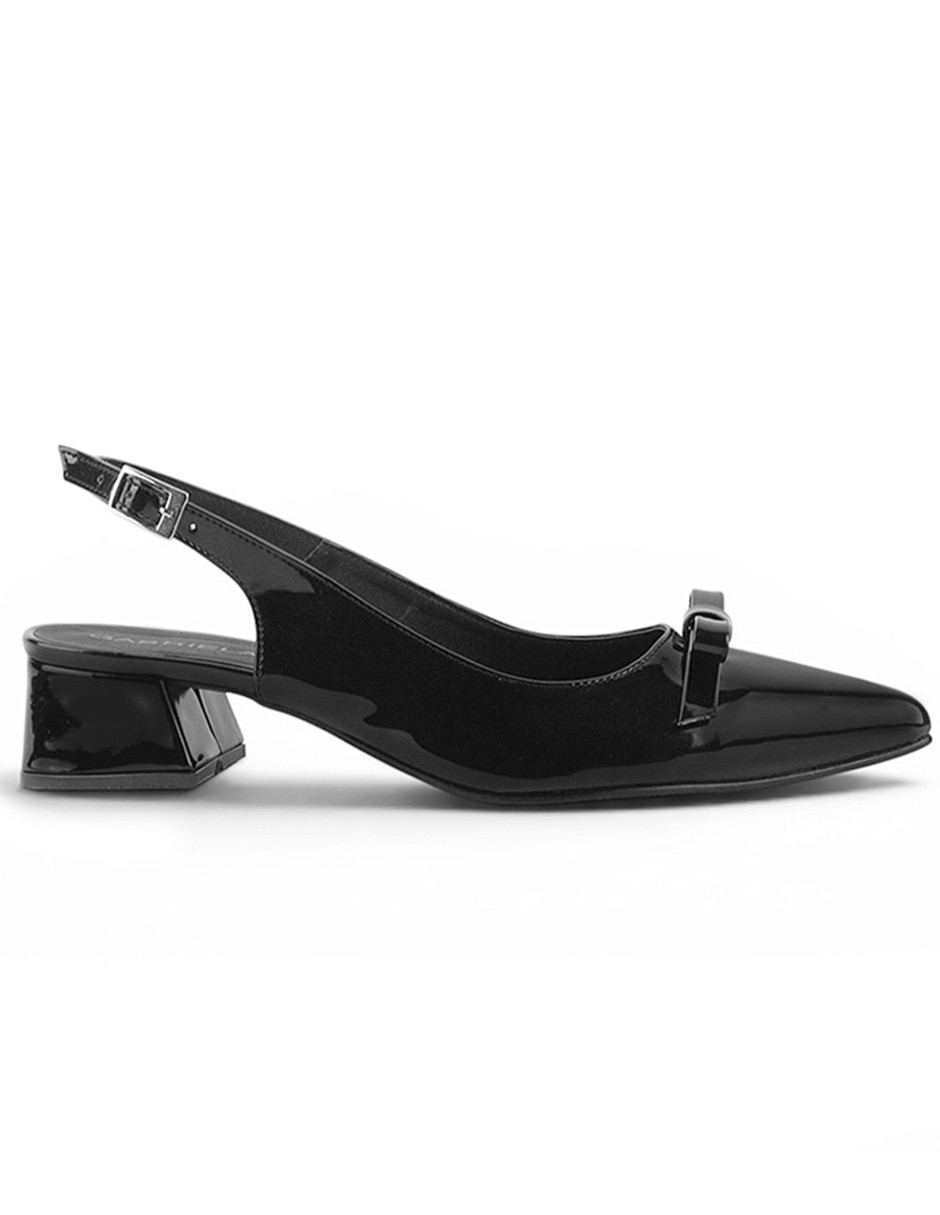 Zapatilla charol 8