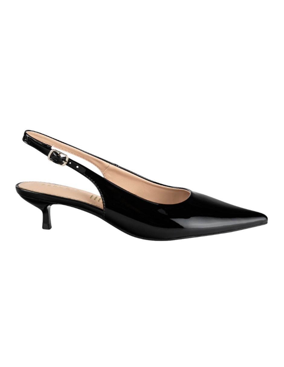Zapatilla charol
