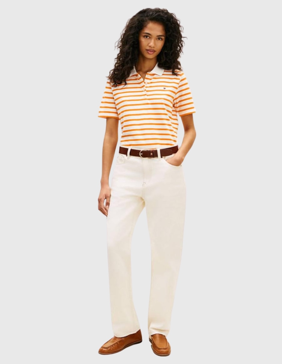 Playera tipo polo para mujer 5