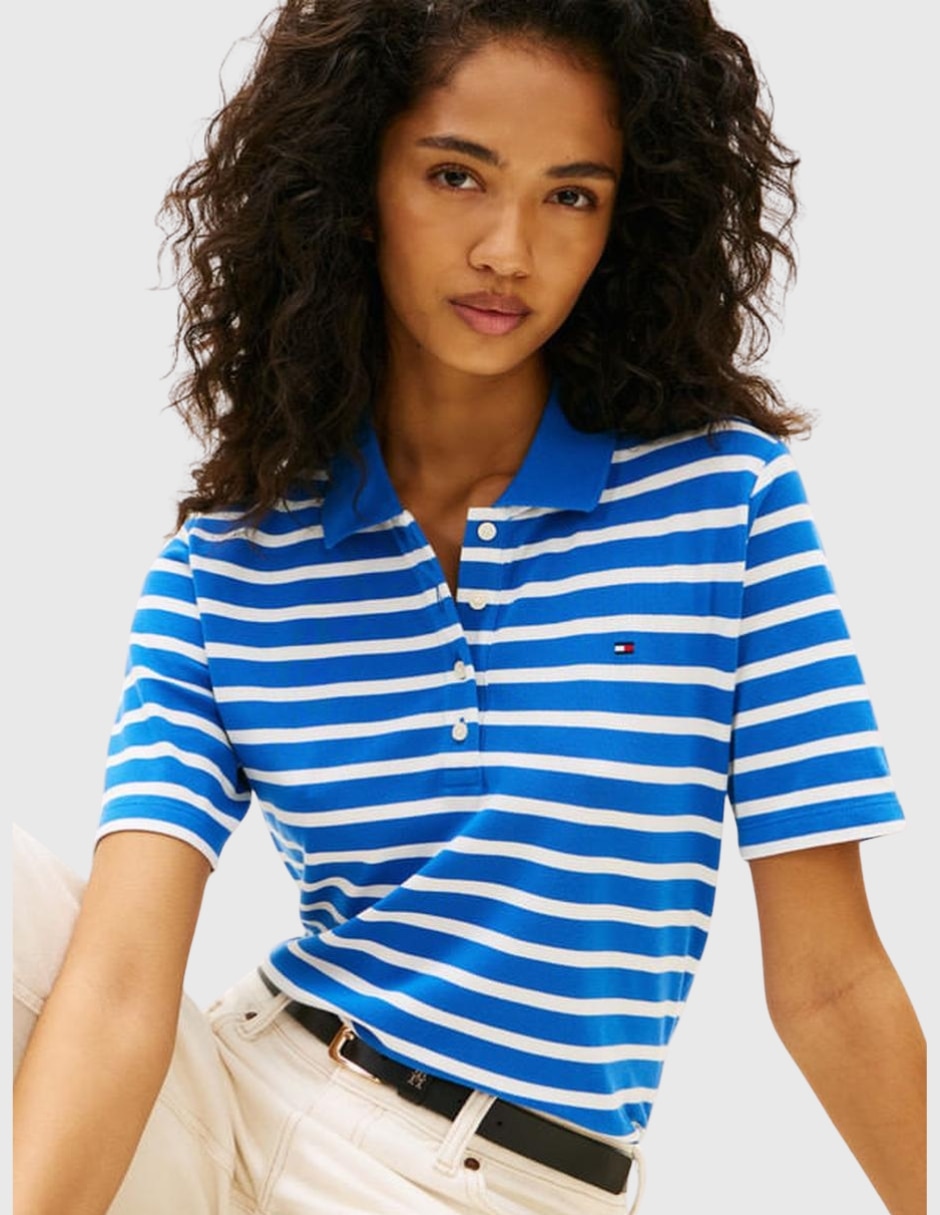 Playera tipo polo para mujer 2