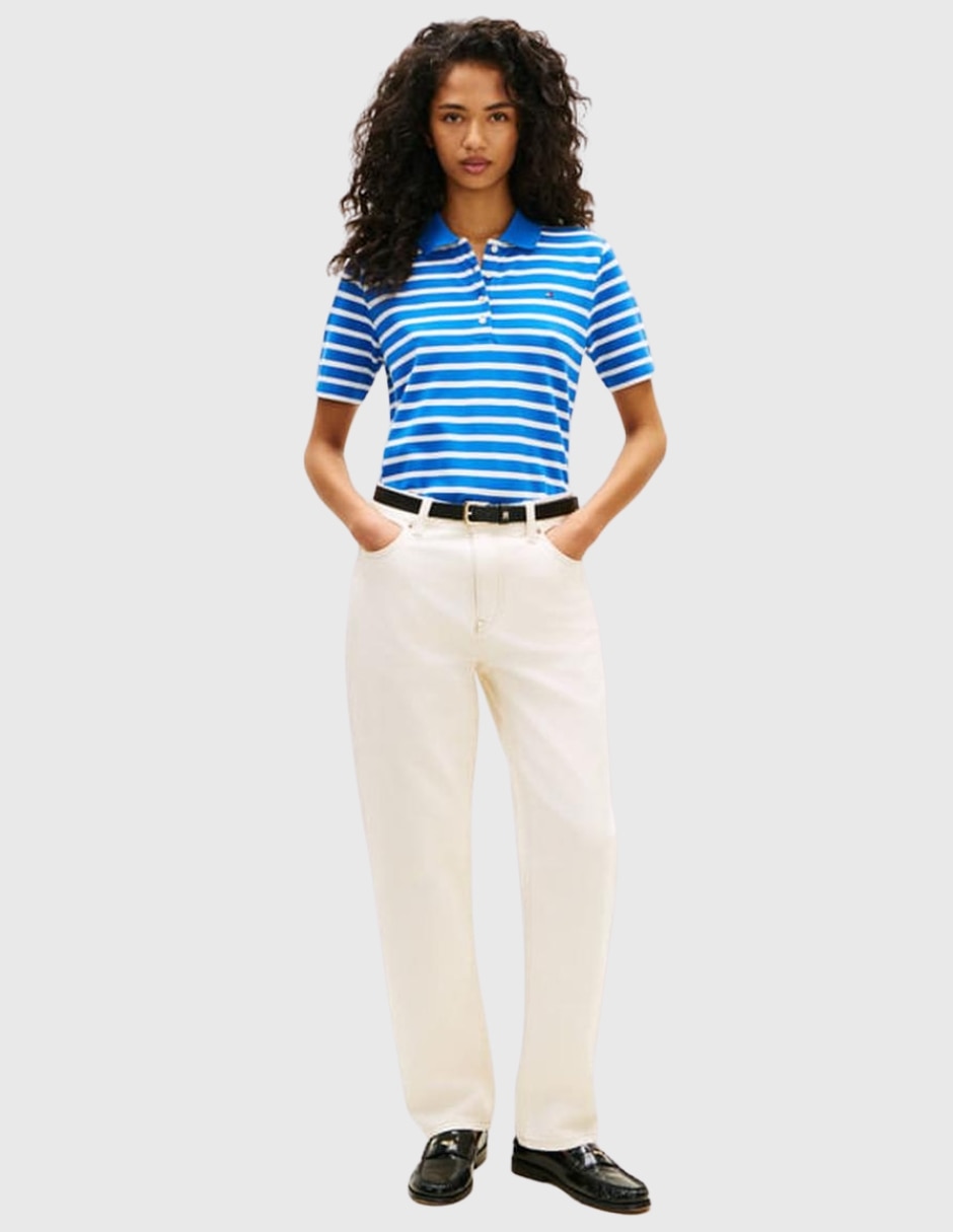 Playera tipo polo para mujer 4