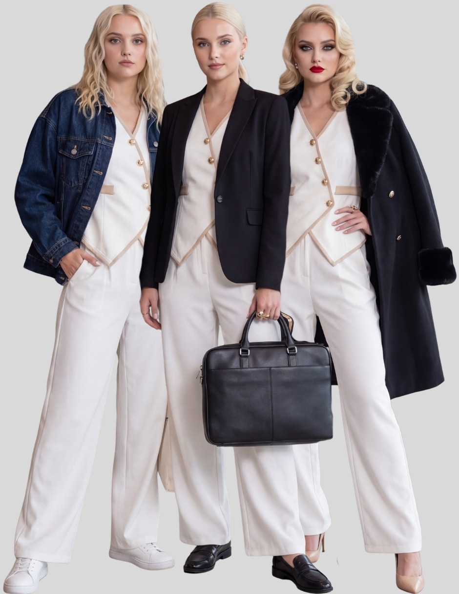Conjunto formal conjunto para mujer 7