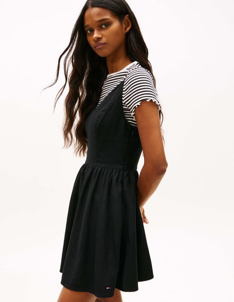 Vestido mini casual tommy jeans para mujer