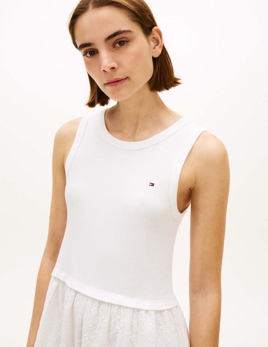 Vestido midi casual Tommy Hilfiger para mujer 2