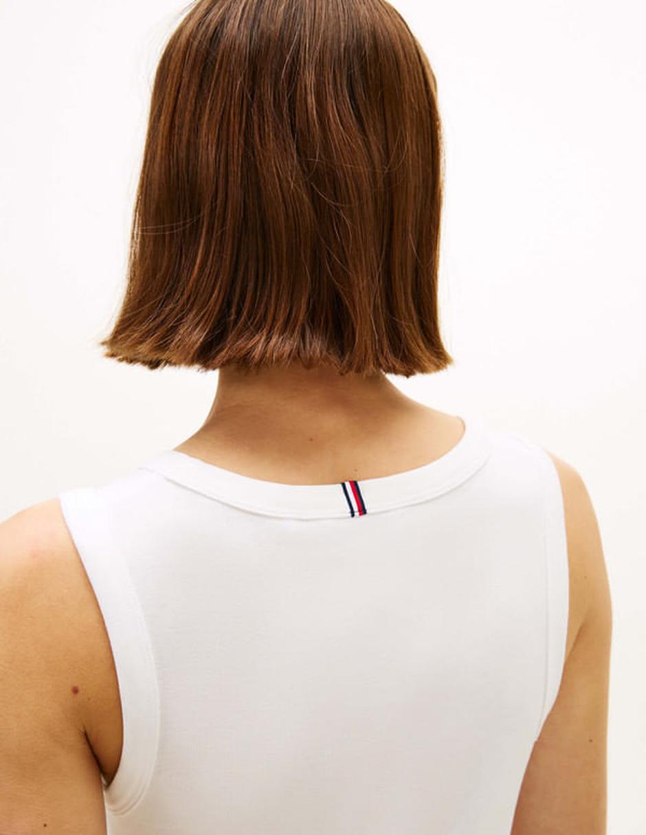 Vestido midi casual Tommy Hilfiger para mujer 3