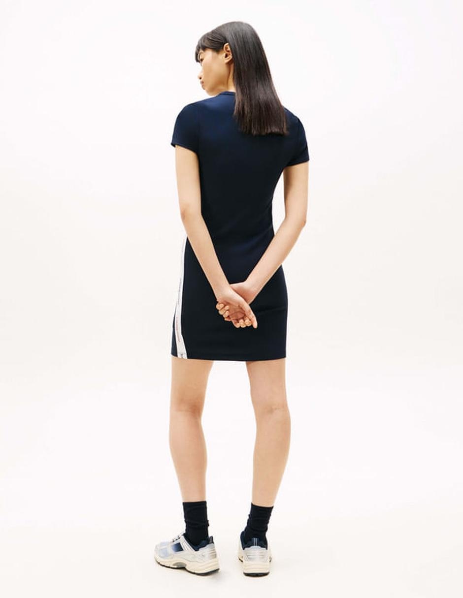 Vestido arriba rodilla casual para mujer 5