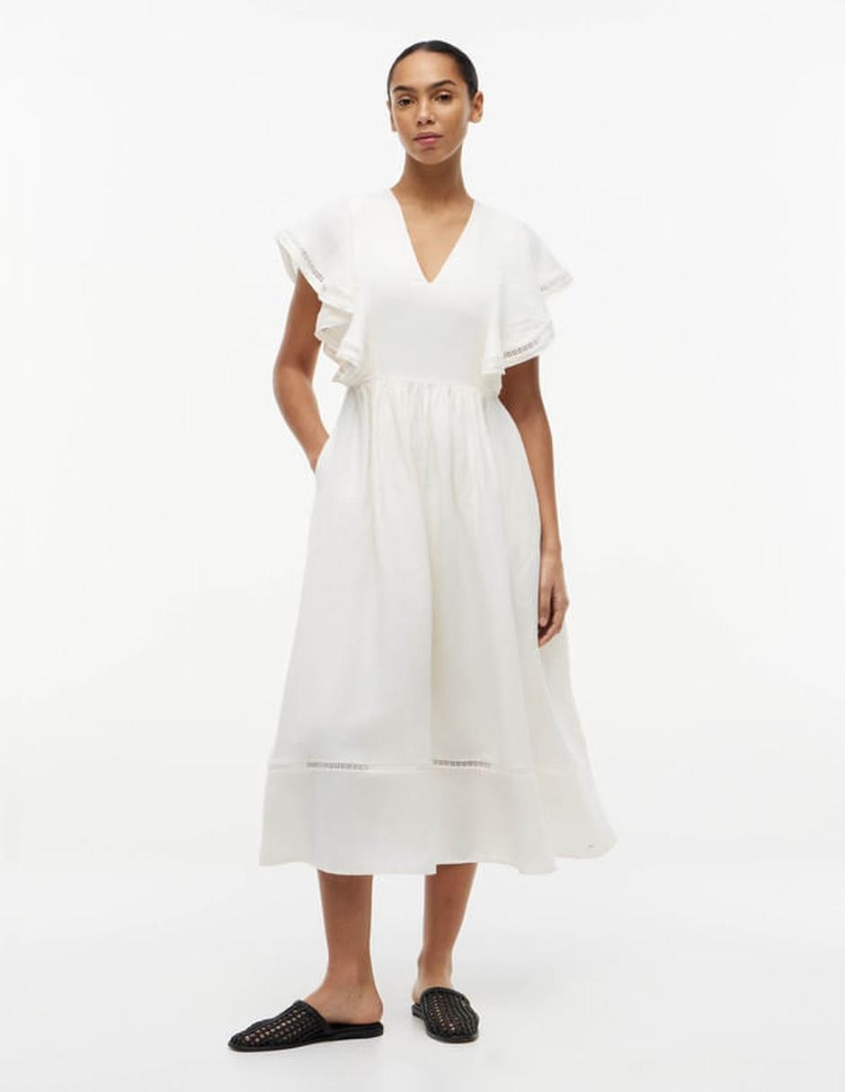 Vestido midi casual para mujer Vestido midi casual para mujer