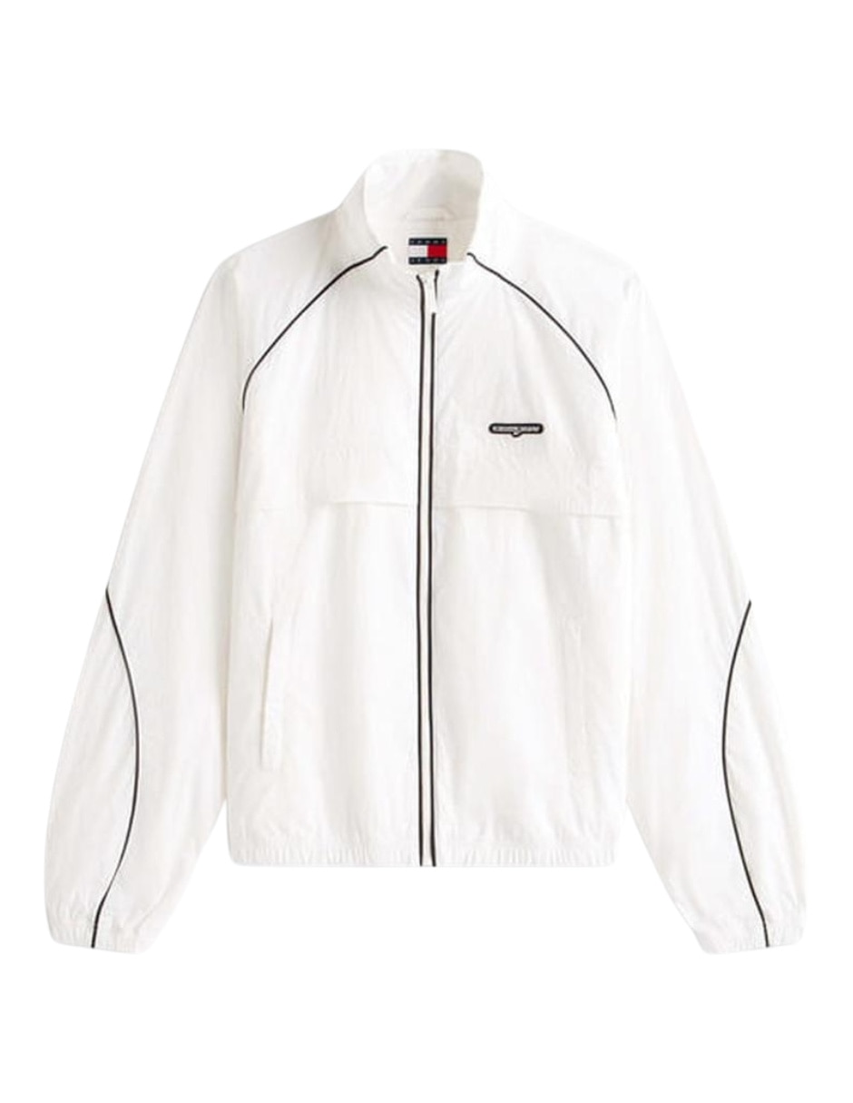 Chamarra casual Tommy Jeans resistente al agua para mujer