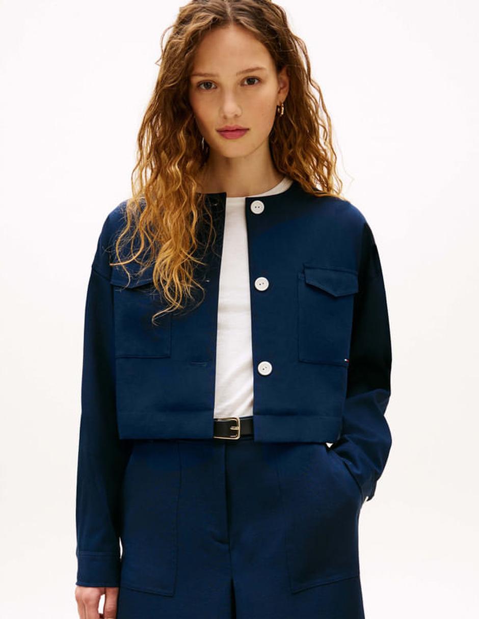 Chamarra casual de algodón para mujer Chamarra casual de algodón para mujer