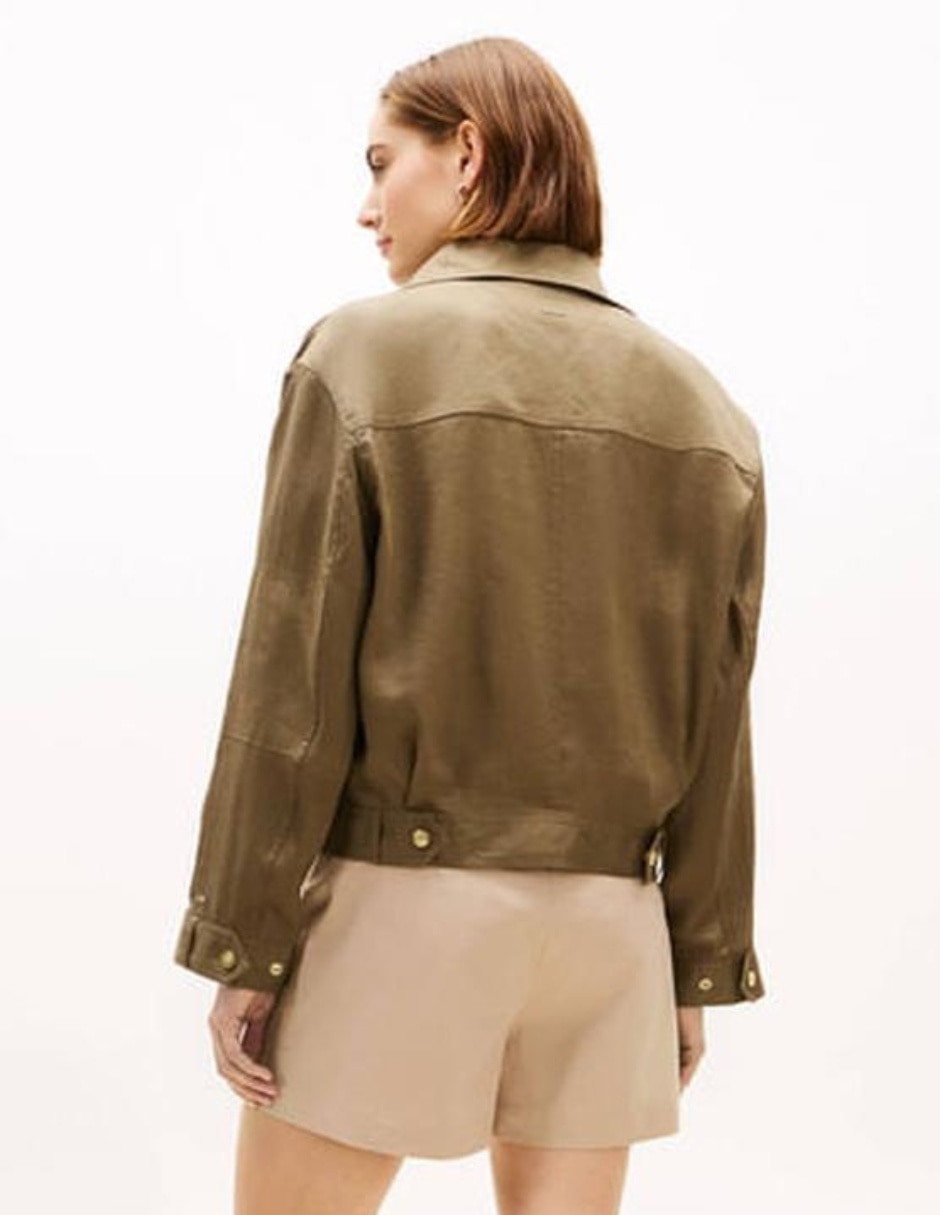 Chamarra casual Tommy Hilfiger para mujer