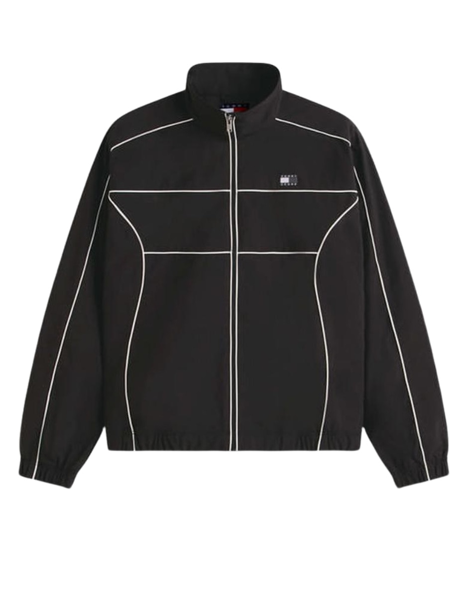 Chamarra casual tommy jeans repelente al agua de nylon para hombre