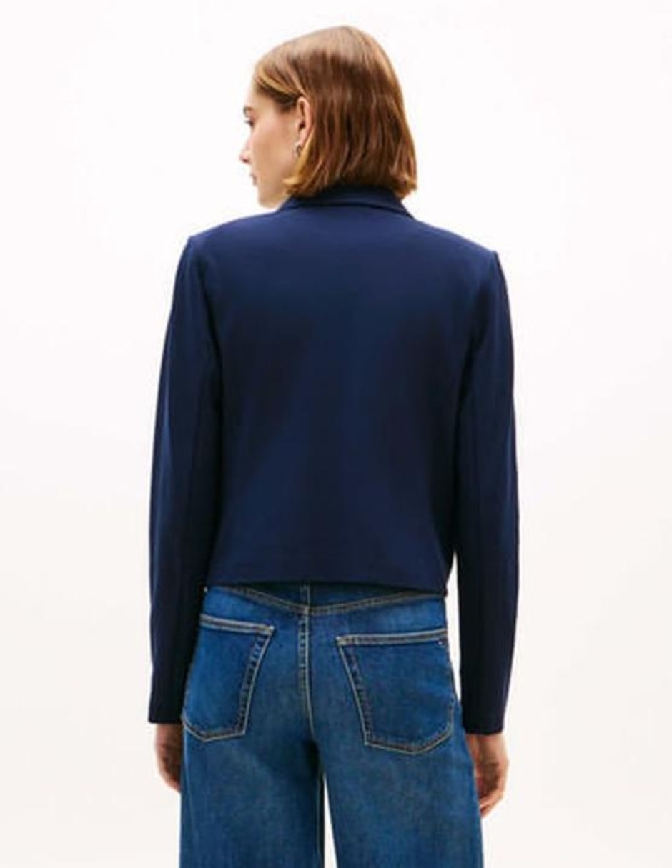 Chamarra casual Tommy Hilfiger de algodón para mujer