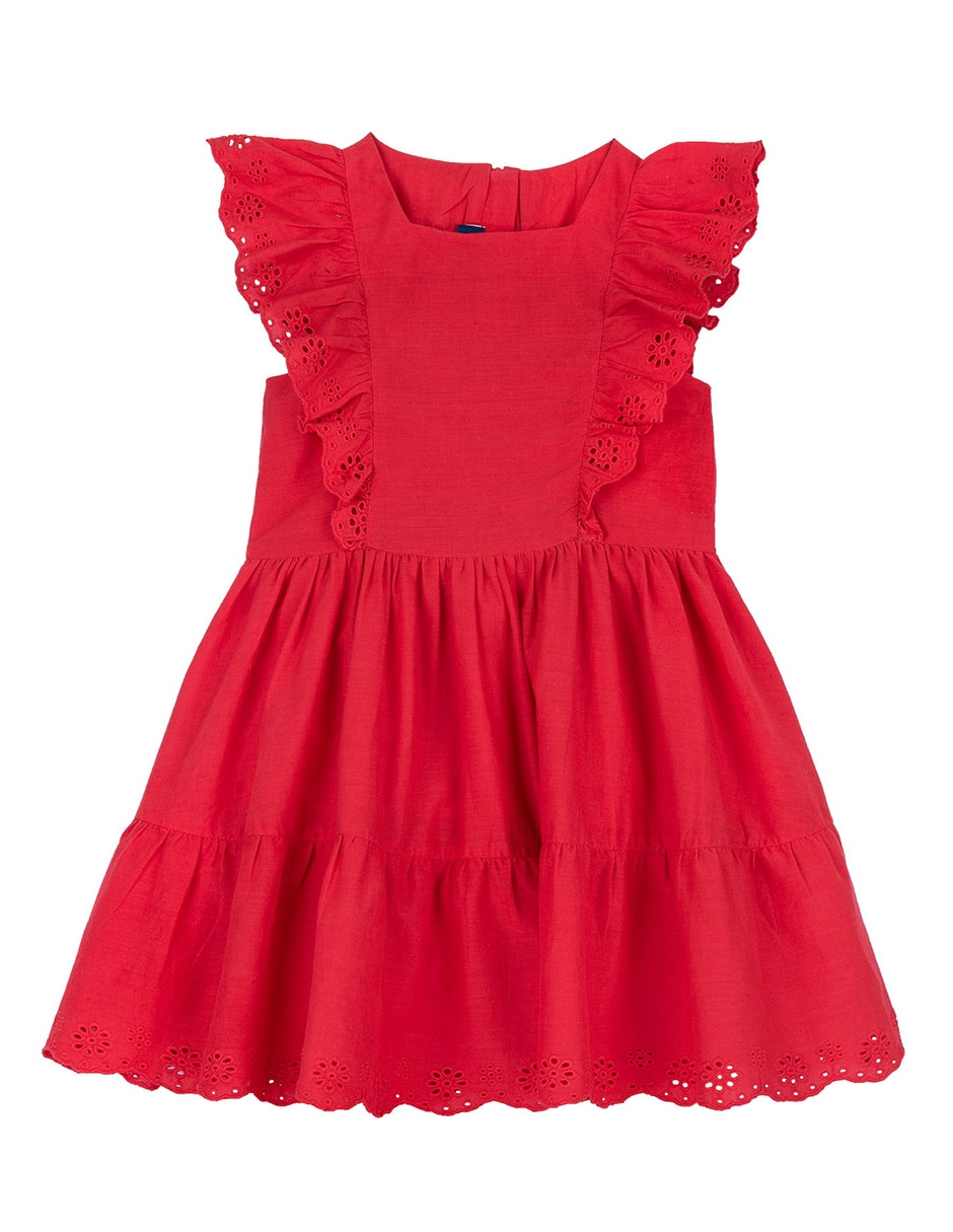 Vestido chicco mychicco vestido manga sin manga para bebé niña