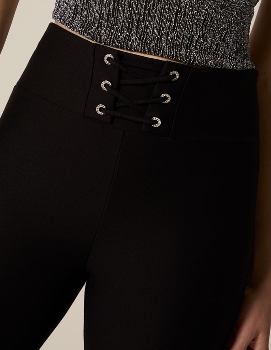 Pantalón relaxed studio f galatea night bota para mujer