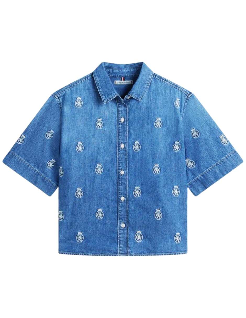 Blusa manga corta para mujer 4