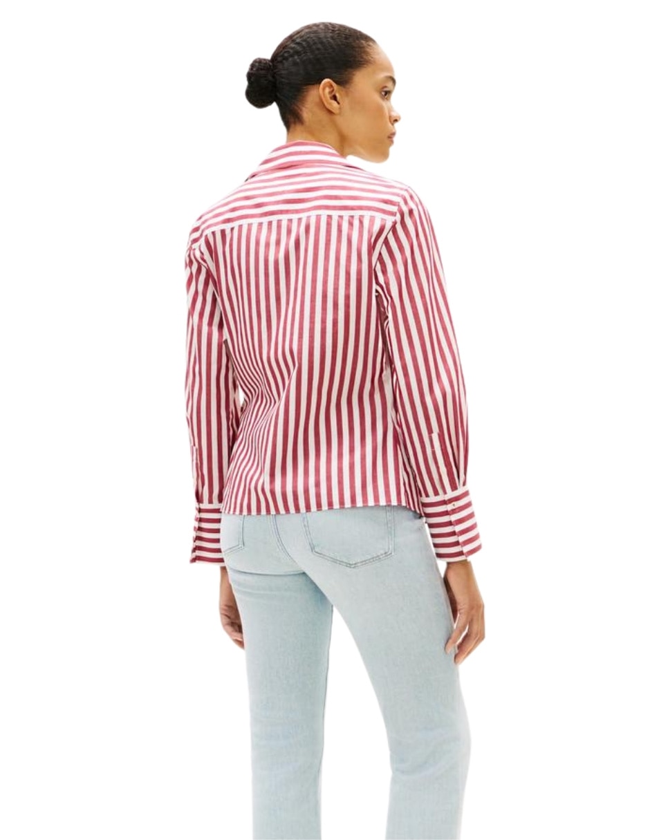 Blusa manga corta para mujer 4