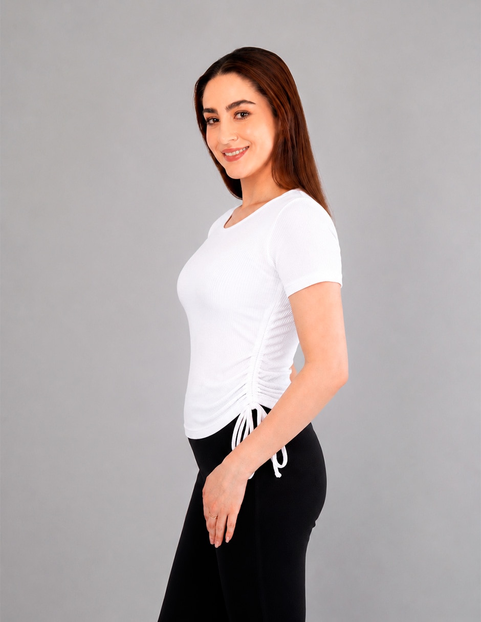 Blusa Salsa manga corta para mujer