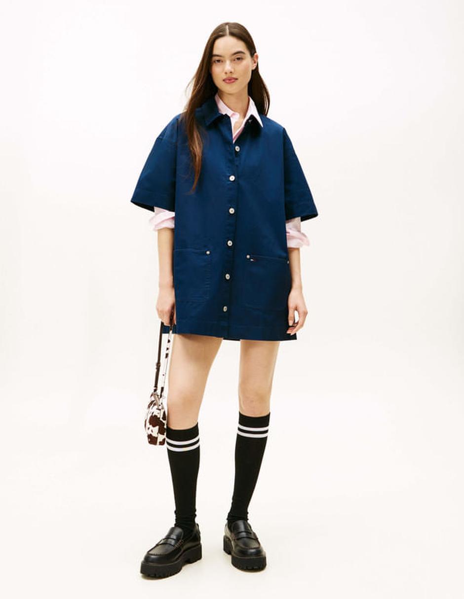 Chaleco tommy jeans de algodón para mujer