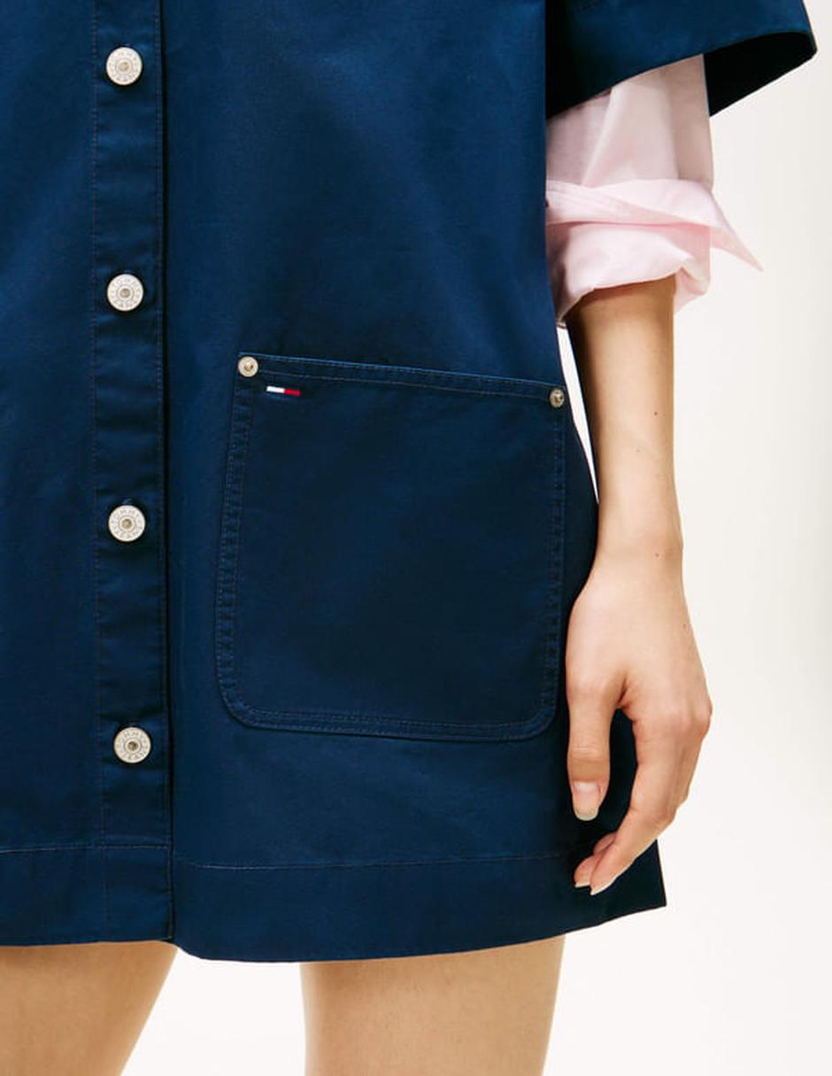 Chaleco tommy jeans de algodón para mujer
