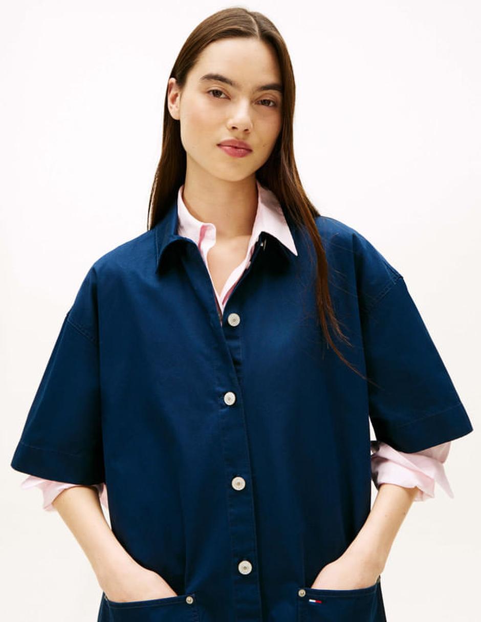 Chaleco tommy jeans de algodón para mujer