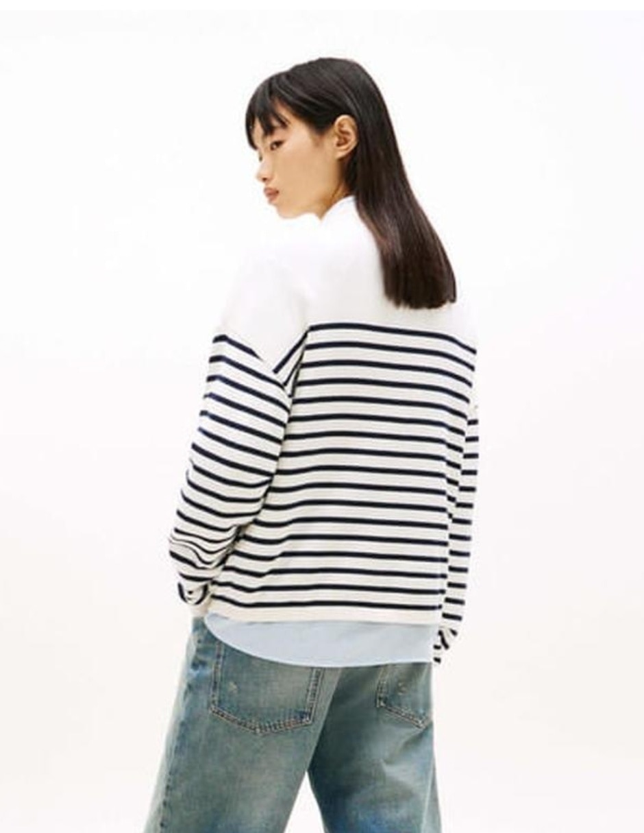 Suéter cuello redondo para mujer 2
