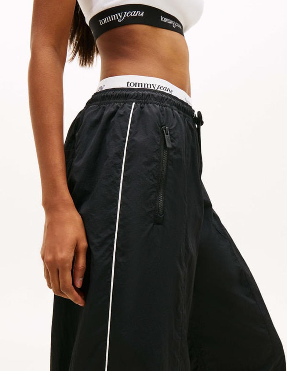 Pants amplio con jareta para mujer 3
