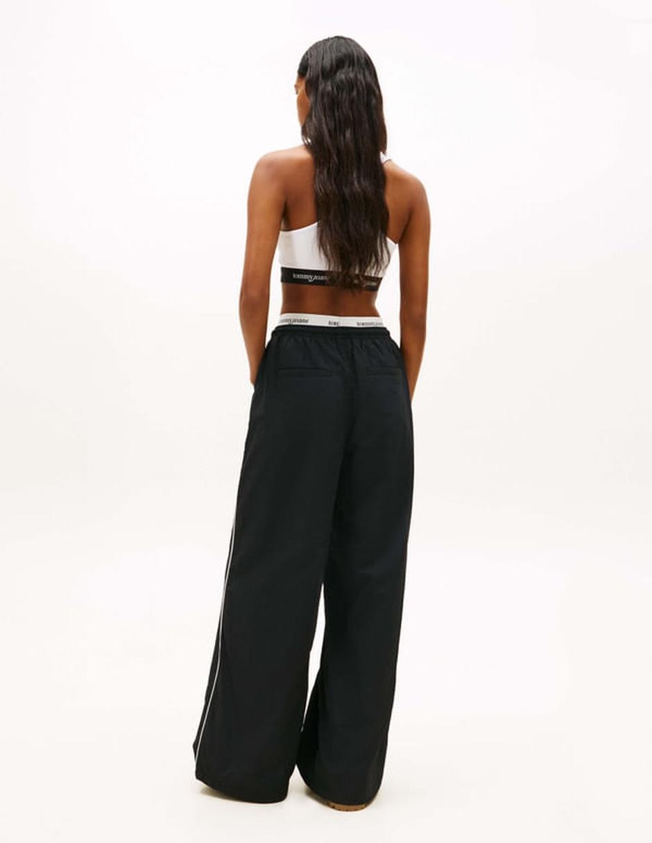 Pants amplio con jareta para mujer 5