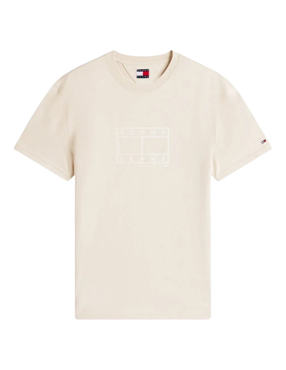 Playera Tommy Jeans cuello redondo para hombre