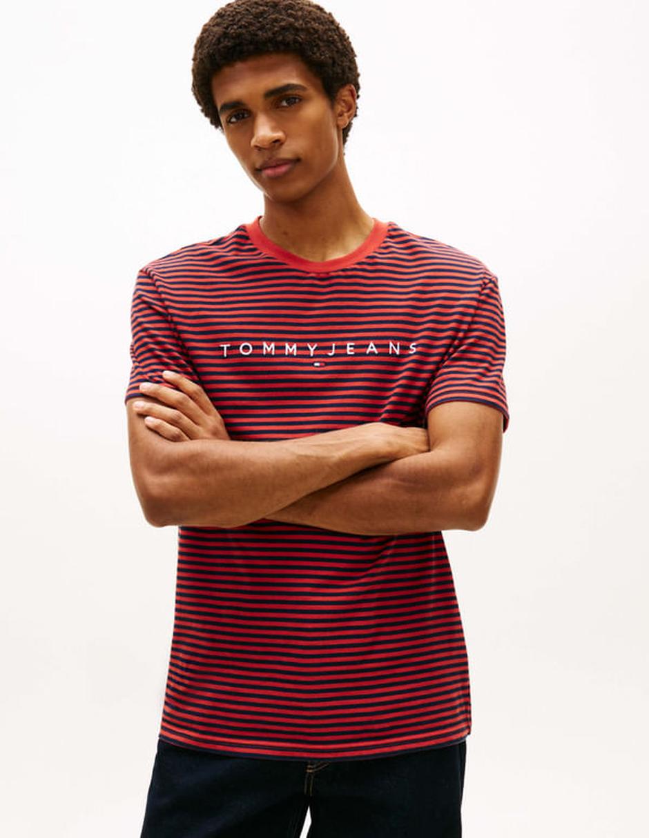 Playera Tommy Jeans cuello redondo para hombre