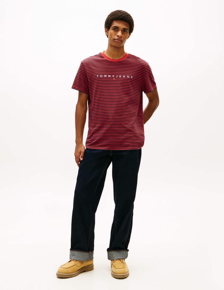Playera Tommy Jeans cuello redondo para hombre