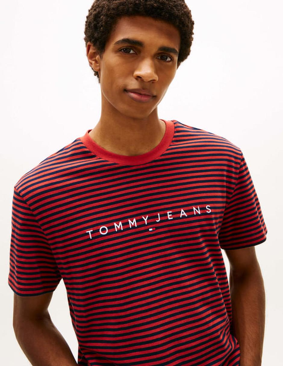 Playera Tommy Jeans cuello redondo para hombre