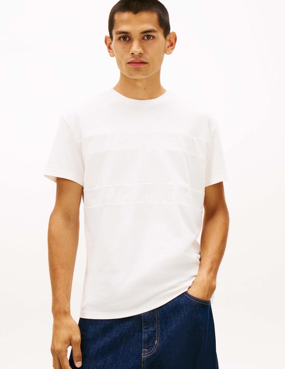 Playera cuello redondo para hombre