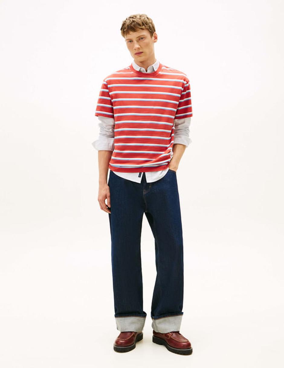 Playera Tommy Jeans cuello redondo para hombre