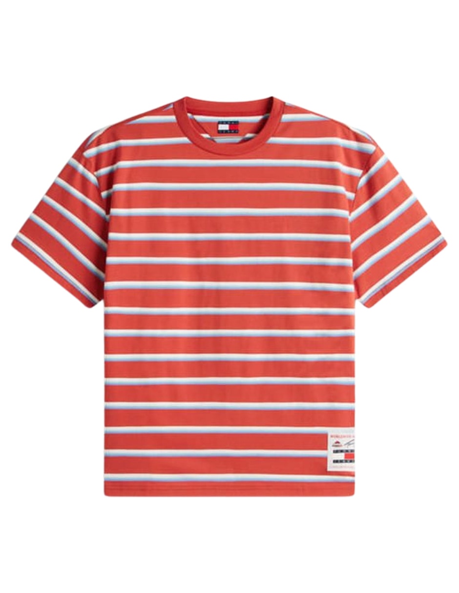Playera Tommy Jeans cuello redondo para hombre