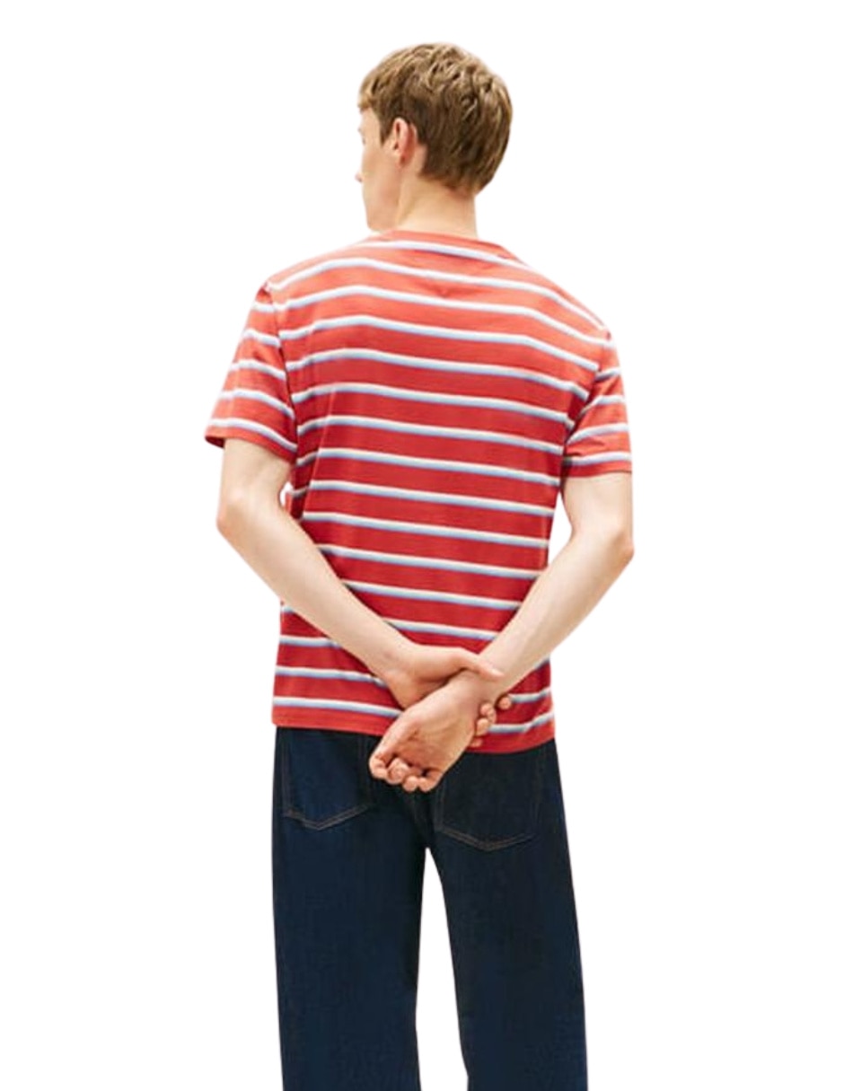 Playera Tommy Jeans cuello redondo para hombre