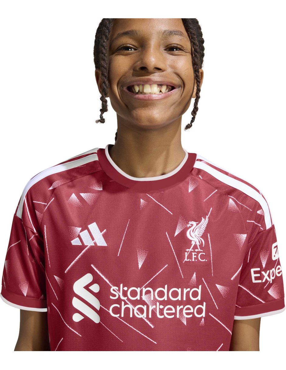 Jersey de liverpool football club local de manga corta adidas para unisex