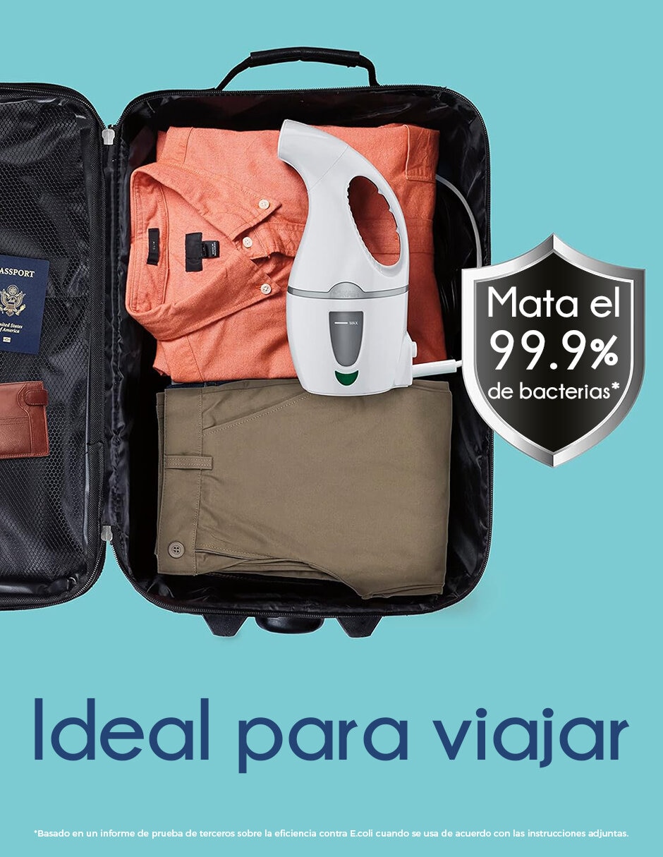 Cepilo de vapor Conair suela antiadherente