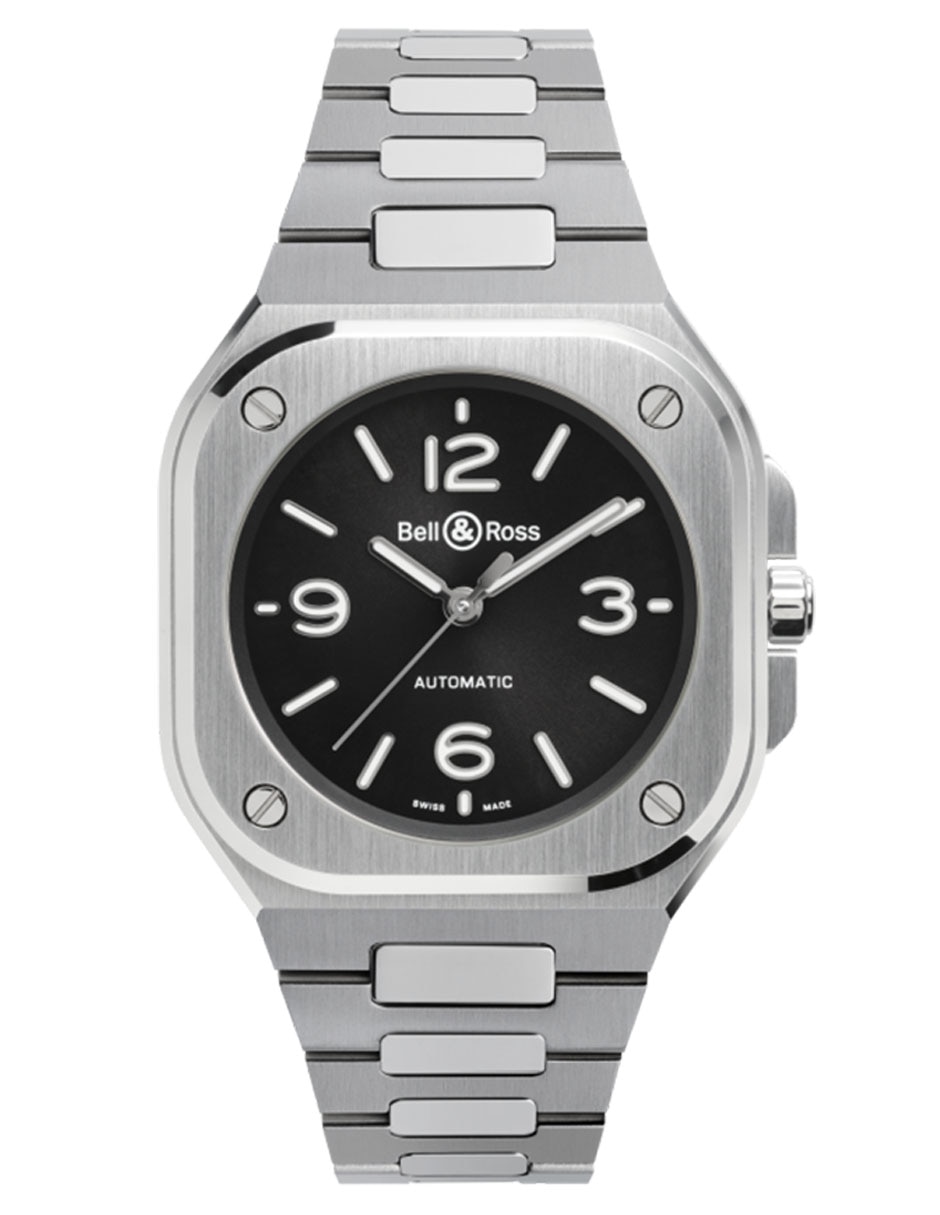 Reloj bell & ross unisex br05a-s-bl-st/sst