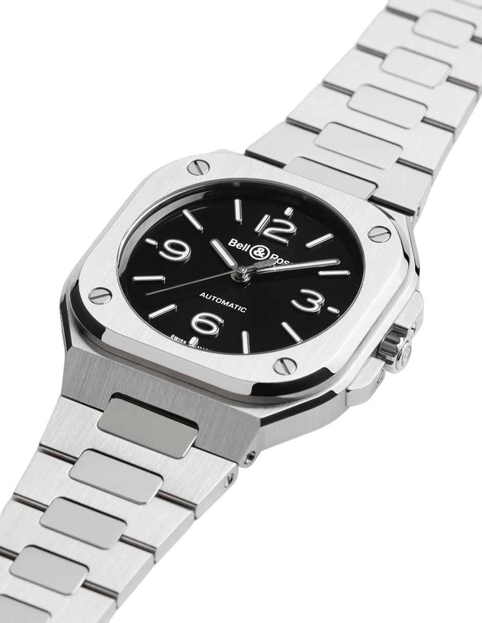 Reloj bell & ross unisex br05a-s-bl-st/sst