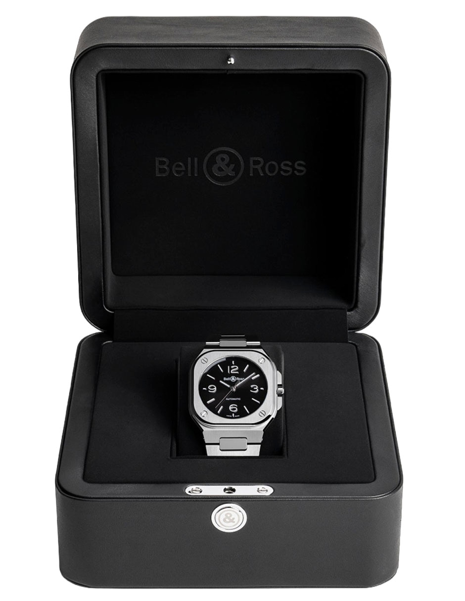 Reloj bell & ross unisex br05a-s-bl-st/sst