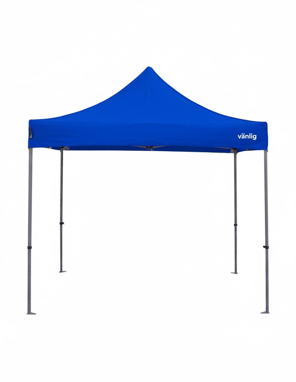 Toldo plegable 3x3 aleman azul