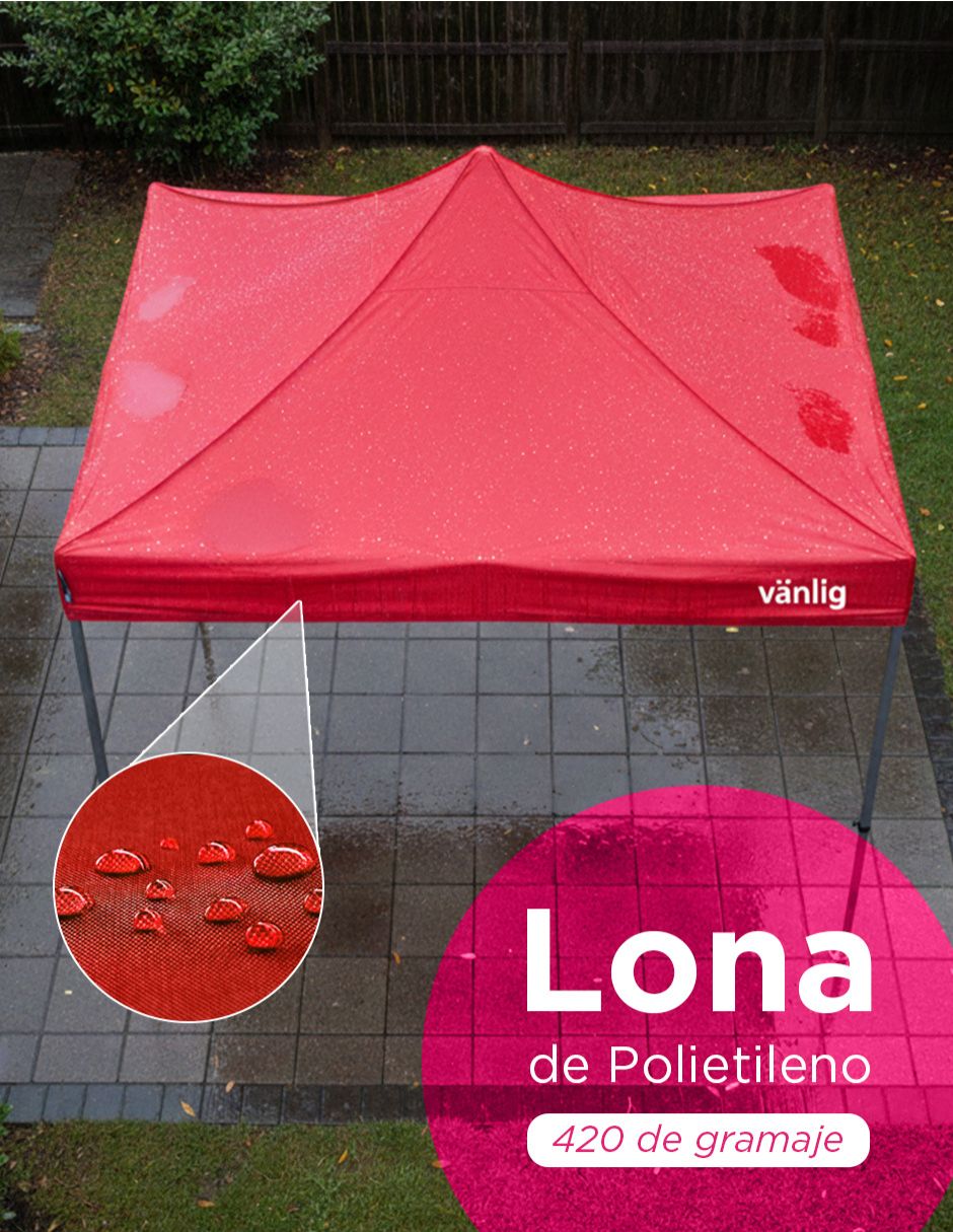 Toldo plegable 3x3 3