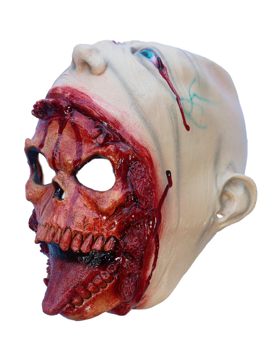 Máscara para disfraz de monstruo halloween 8